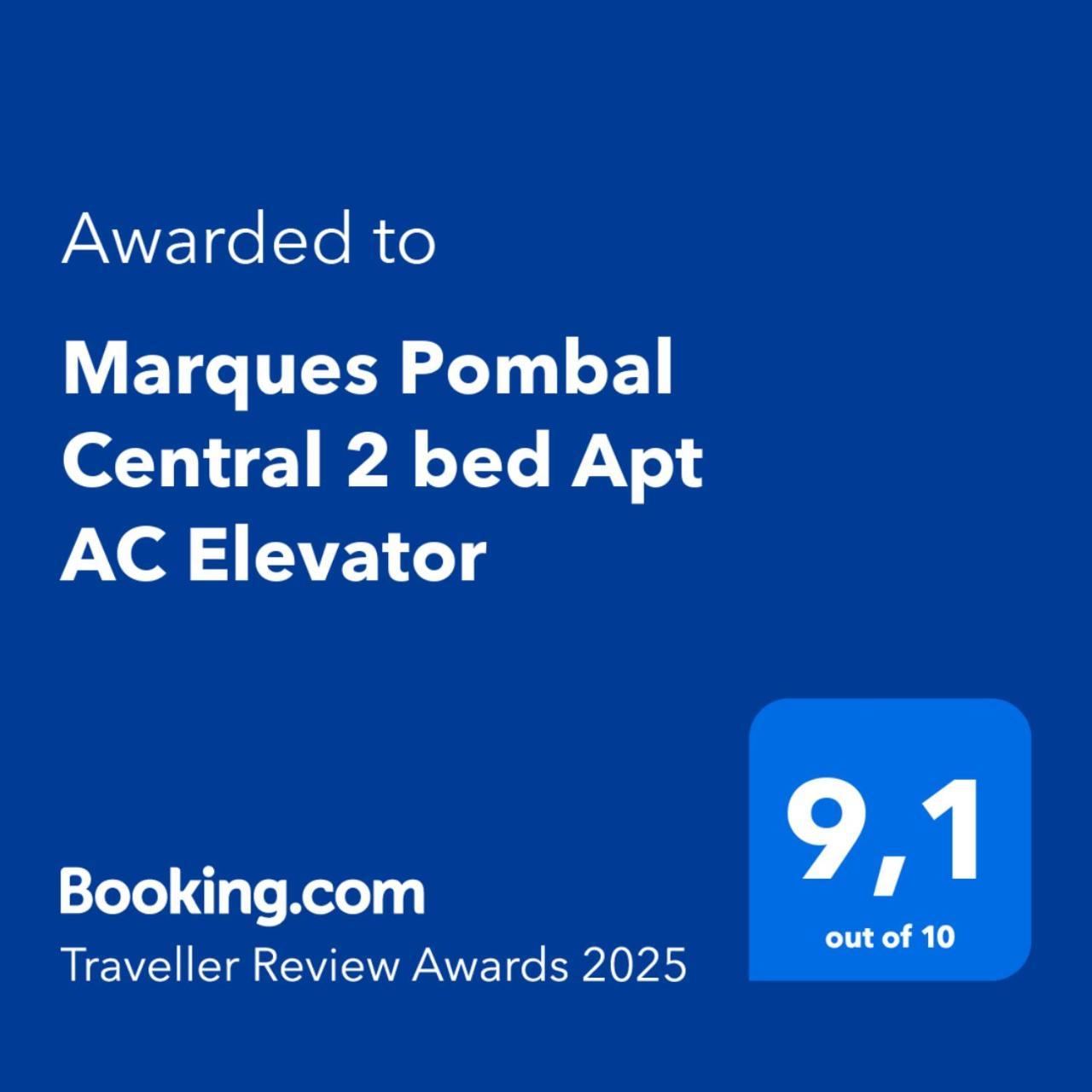 Marques Pombal Central 2 Bed Apt Ac Lisbon Exterior photo